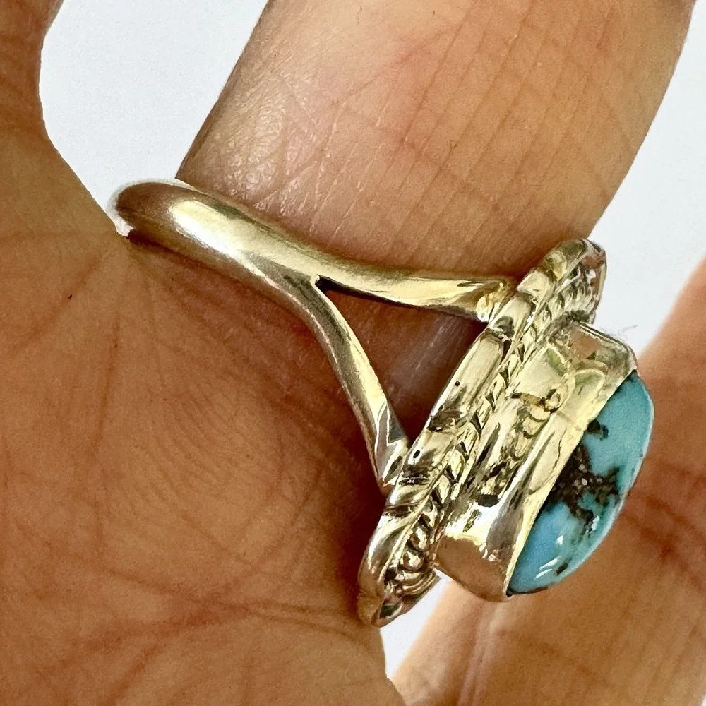Native American Navajo Indian Turquoise Jewelry totally handmade